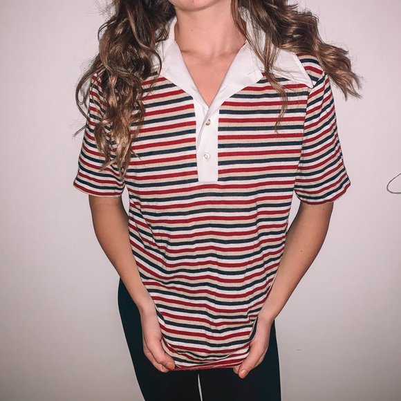 Tops - striped vintage vibe top
